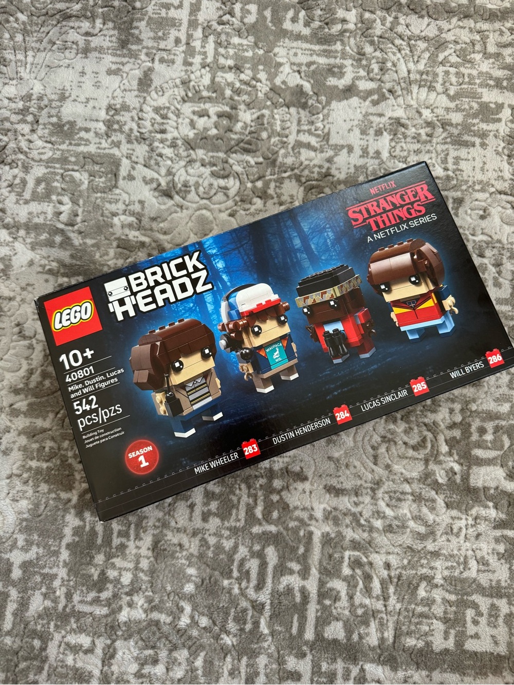 Lego BrickHeadz Stranger Things Characters #40801 Mike, Dustin, Lucas + Will